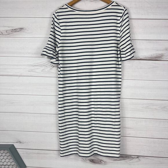 Boden Women's Imogen Jersey Striped Modal Cotton‎ Dress Size 8P - Picture 5 of 7